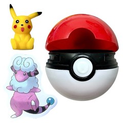 12x Mystery Pokeball Mini Figure & Sticker – Birthday Easter Halloween Christmas