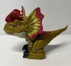 Jurassic World Dominion Uncaged Rowdy Roars & Wild Pop Up Dilophosaurus VIDEO