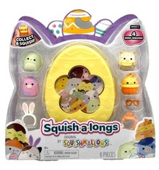 Squish-a-longs by Squishmallows Easter Collection 4 Pack Mini Squish, Series 2