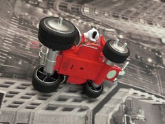 Sonic Sega All-Stars Racing Knuckles The Echidna Pull Back Racer Car 5.25in #A