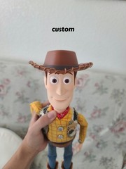 Custom Movie Accurate Toy Story Woody Doll Hat Thread Stitch