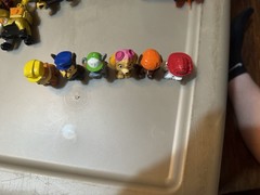 Paw Patrol Set of 6 Different PVC Cake Toppers Mini Figures Lot Bundle