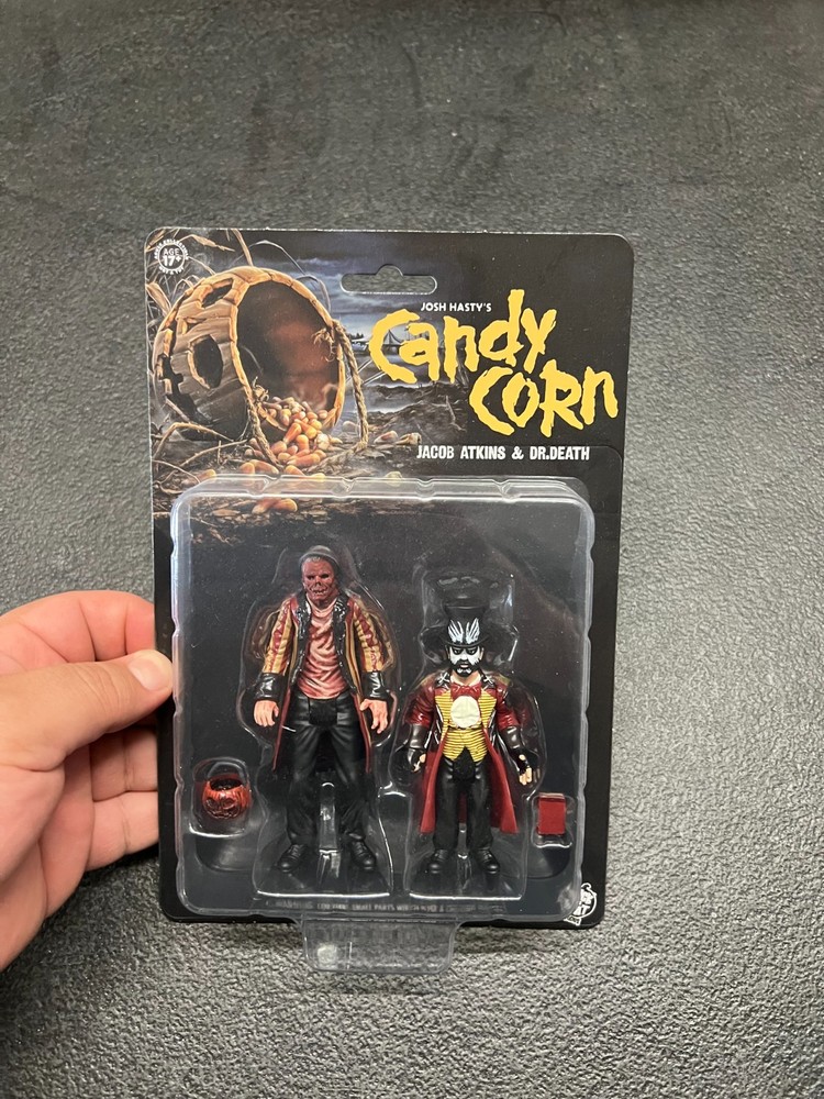 Candy Corn Jacob Atkins + Dr. Death 3.75in Action Figures 2 Pack – Josh Hasty