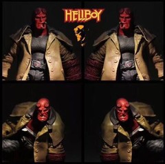 Mezco Hellboy Golden Army 7″ Action Figure Smoking Ver. Series 2 1:12 Collection