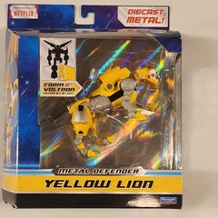 Playmates Toys NIB Voltron Metal Defender Series Diecast Lion Full Set