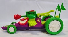 Hero World The Joker Funny Car dragster DC Super Friends Batman 2010 FisherPrice