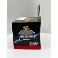 Funko Bitty Pop Rides Back to the Future Marty McFly and Time Machine DeLorean