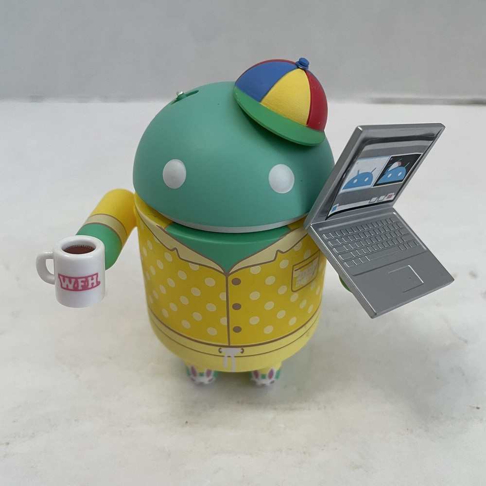 Android Google “Work From Home Intern” Figure Special Edition Dead Zebra