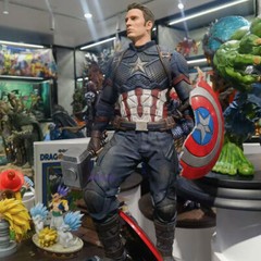 The Avengers 40cm Captain America Figure Model Statues Ornament Gift Collection