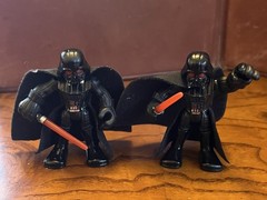 LOT OF 15 STAR WARS FIGURES – VARIOUS YEARS & SIZES – LUKE, SOLO, DARTH, R2