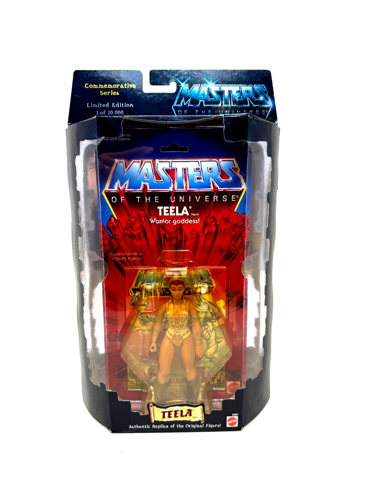MOTU Mattel Masters Of The Universe Commemorative Teela SEALED Figure