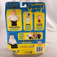 New/Sealed Peter Griffin Family Guy 6″ 2010 Mezco Figure stewie quagmire lois