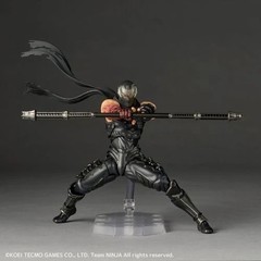 Kaiyodo Revoltech Amazing Yamaguchi Ninja Gaiden 3 Ryu Hayabusa Figure w/ Bonus