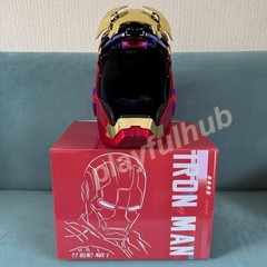 Autoking Iron Man Mask Mk5 1:1 Helmet Wearable Voice Touch Cosplay Props Jarvis