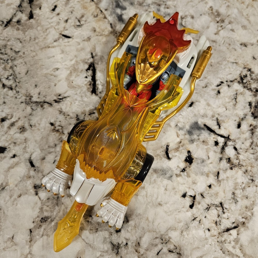Power Rangers Mystic Force Mobile Lion Warrior with Dragon Fire Ranger Figure