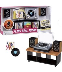 MGA’s Miniverse Real Music Record Player Mini Collectibles Mini Playable Record