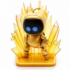 Astro Bot Gold Vinyl Figure 7-Inch by CultureFly – Limited Edition – New Sealed
