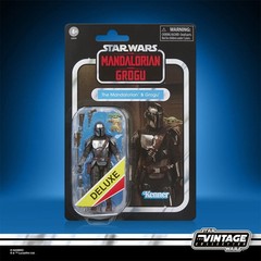 Star Wars Mandalorian & Grogu Deluxe Vintage Collection VC395 Figure *In Hand