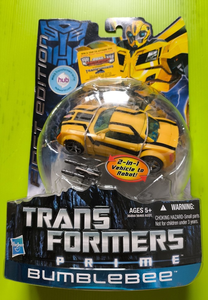 Transformers Prime First Edition Deluxe Bumblebee MOSC Hasbro NO IMPORT FEES