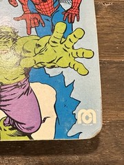 1975 MEGO Comic Action Heroes THE INCREDIBLE HULK 3.75″ Rare 1st Issue Card