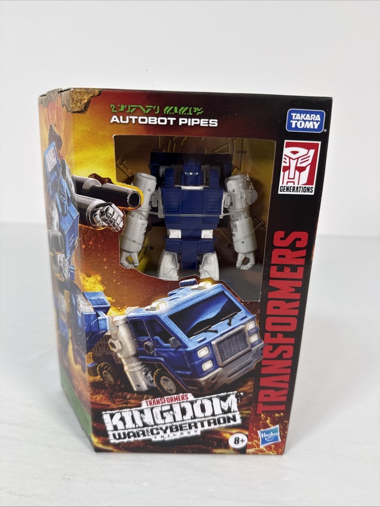 Transformers AUTOBOT PIPES Deluxe Class War For Cybertron Kingdom Hasbro