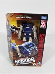 Transformers AUTOBOT PIPES Deluxe Class War For Cybertron Kingdom Hasbro