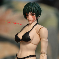 1/12 Jujutsu Kaisen Zenin Maki Head Carving For 6″Romankey SHF Figma Figure Body