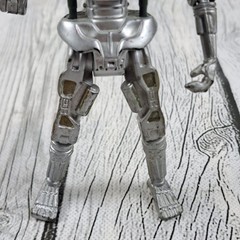 Vintage 1991 Kenner Carolco Terminator T-800 Endoskeleton Action Figure Silver