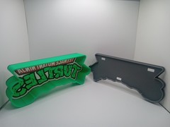 Retro TMNT logo teenage mutant ninja turtles lighbox sign collection display