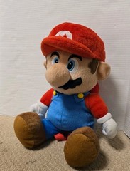 Super Mario Children Playful Unisex Plush Doll Backpack – Mario
