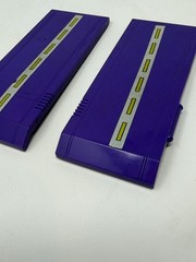 1986 G1 Transformers Trypticon Left & Right Purple Loading Ramps Set – Authentic