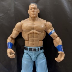 John Cena – Blue Arm Bands – Mattel – 2010 WWE Basic Series 1 – Loose Figure