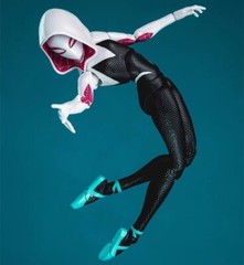 1:12 Action Figure Model Toys Across The Spider-Verse Spider-Gwen & Spider-Ham