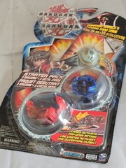 Bakugan Battle Brawlers Series 1 Starter Pack 2007 Griffon Laserman Gorem