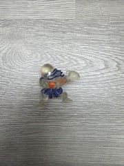 MEGA MAN Nintendo PVC 2″ Bandai Minifigure & Digimon Ogremon, Fistful Of Power