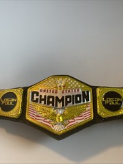 United States Championship Belt US Mattel Elite WWE Logan Paul Side Plates