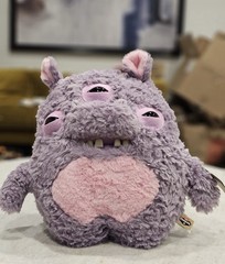 Fuggler Chunky Fuggs Hippo Monster Squishy Plush Funny Tooth Potamus Cute 15in