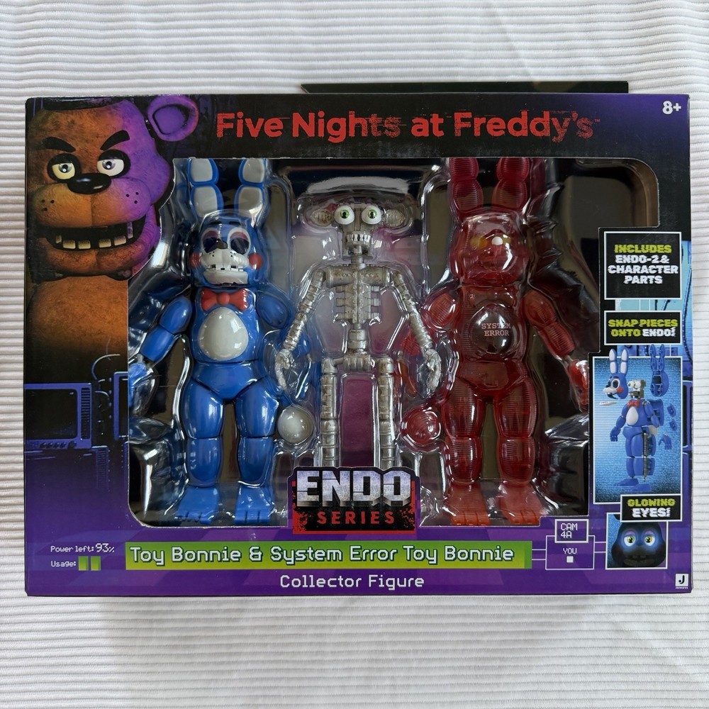 Jazwares Five Nights at Freddy’s Endo Series 2 Toy Bonnie & System Error Bonnie
