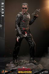 IN HAND – 1/6 HOT TOYS BLADE -Deadpool & Wolverine – MMS791B EXCLUSIVE VERSION!!