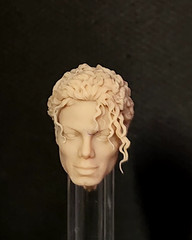 Michael Jackson Smooth Criminal Custom Head Sculpt 1/12 1/10 1/6