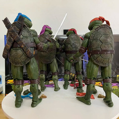 Ninja Turtles 1990 Movie TMNT Teenage Toys Mutant 7″ Action Figure…