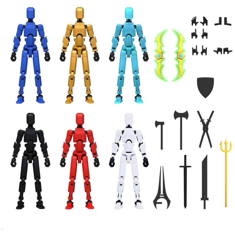 Customizable Multi-Jointed Action Figure