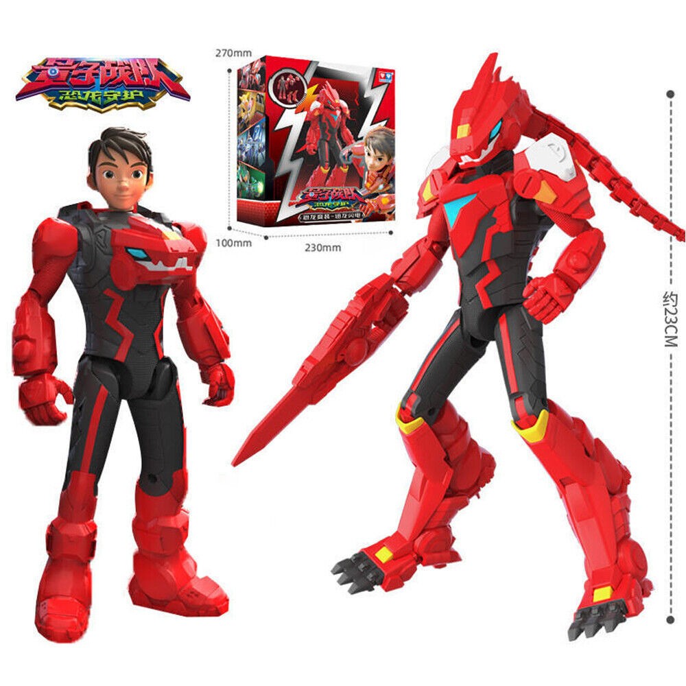 Quantum Heroes Dinoster Guardians Action Figures Set – Lucio, Jaymin, Trina & Oz