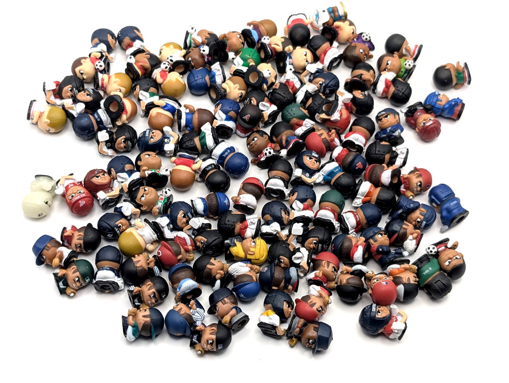 Huge Lot 115 Kaskey Kids Sports Figures MLB NHL Soccer Mini Team Collectibles…