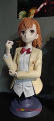 Custom Misaka Mikoto 1/1 H80cm Resin Figure Bust Statue Model Collectible