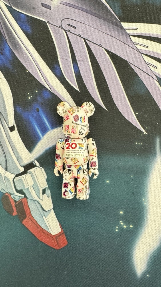 Medicom Bearbrick Be@rbrick 20th Anniversary Blister Piece No Blister