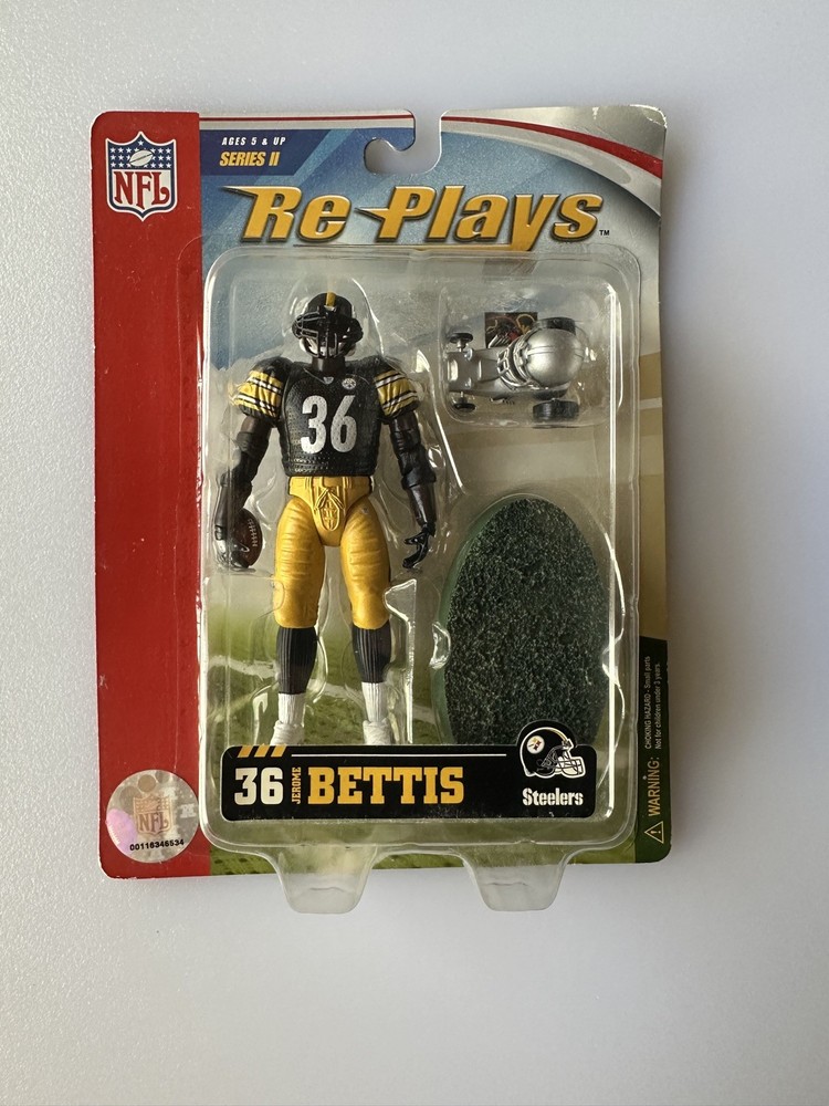 Jerome Bettis #36 Pittsburgh Steelers NFL Re-Plays Gracelyn Toys Action Firgure