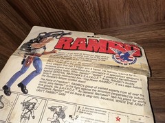 1985 Fire Power Rambo from Rambo Force of Freedom Coleco Figure