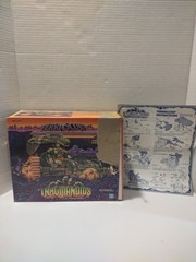 1986 Terrascout Inhumanoids Hasbro Box W/Instructions Only + Auger Back Card .