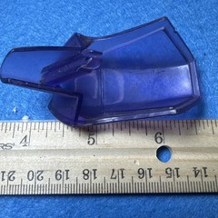 MASK M.A.S.K. Piranha Purple Windshield Part UNBROKEN Vintage Kenner 1986